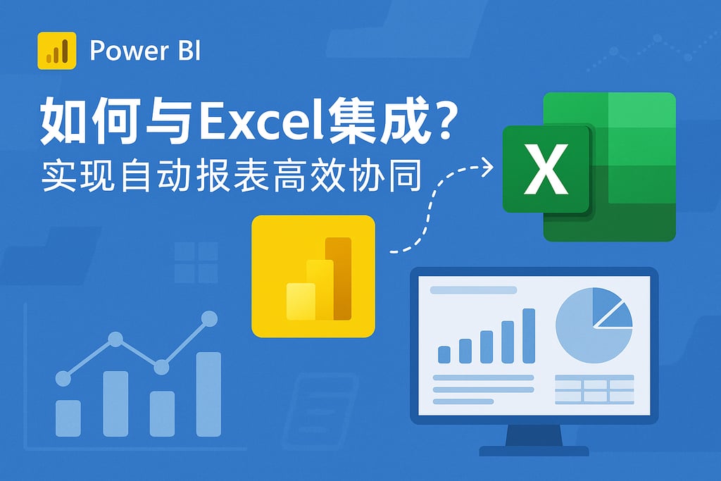 Microsoft Power BI如何与Excel集成？实现自动报表高效协同。